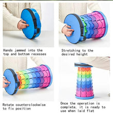 Portable Telescopic Folding Stool