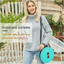 Portable Retractable Folding Stool with Carrying Straps , Collapsible Telescoping Space Saving Stool For Adults For Outdoor Fishing Hiking Gardening